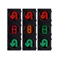 LED Traffic Signal Light with Red Cross and Green Arrow